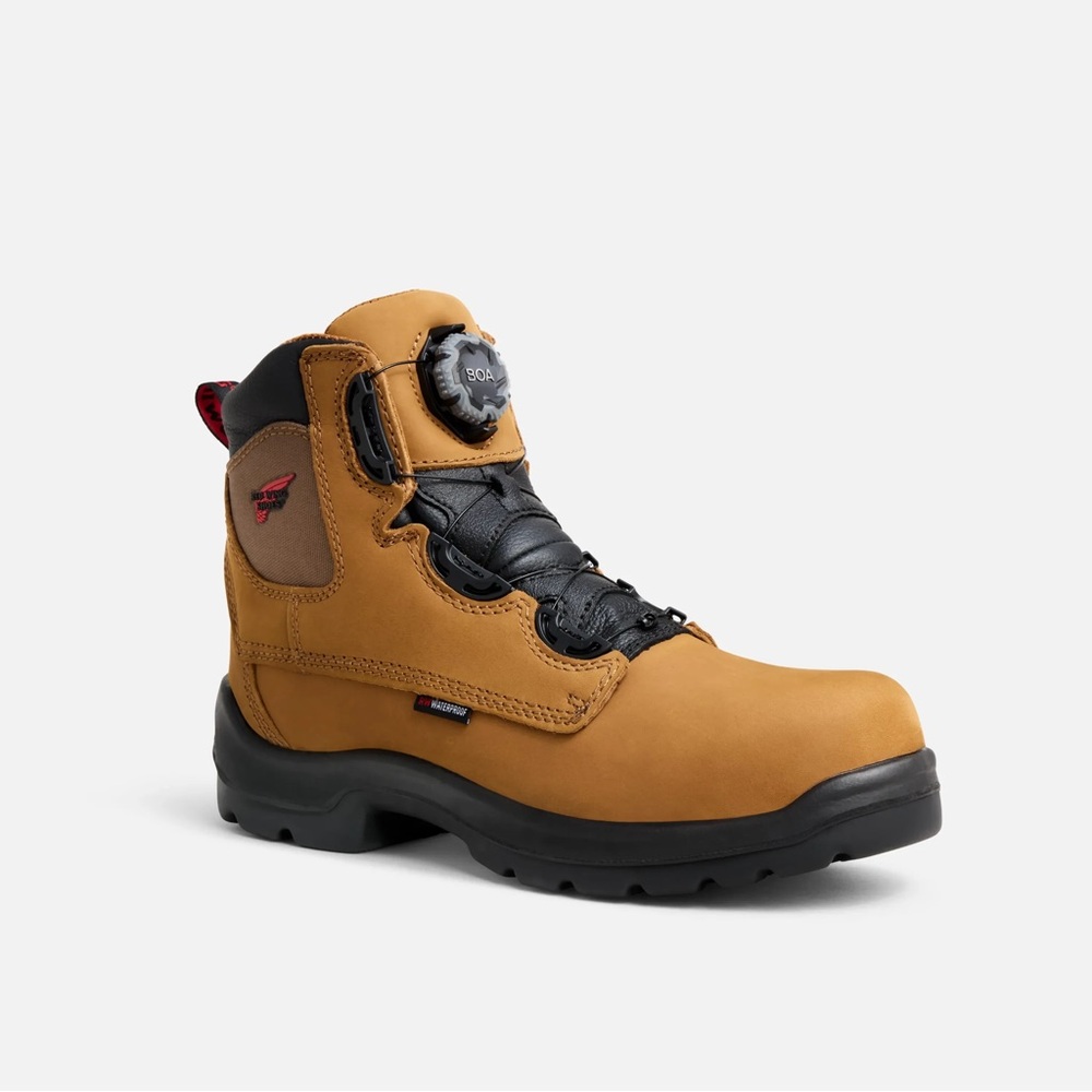 $275 Redwing flexbond 12EE Wide boa laces work steel toe